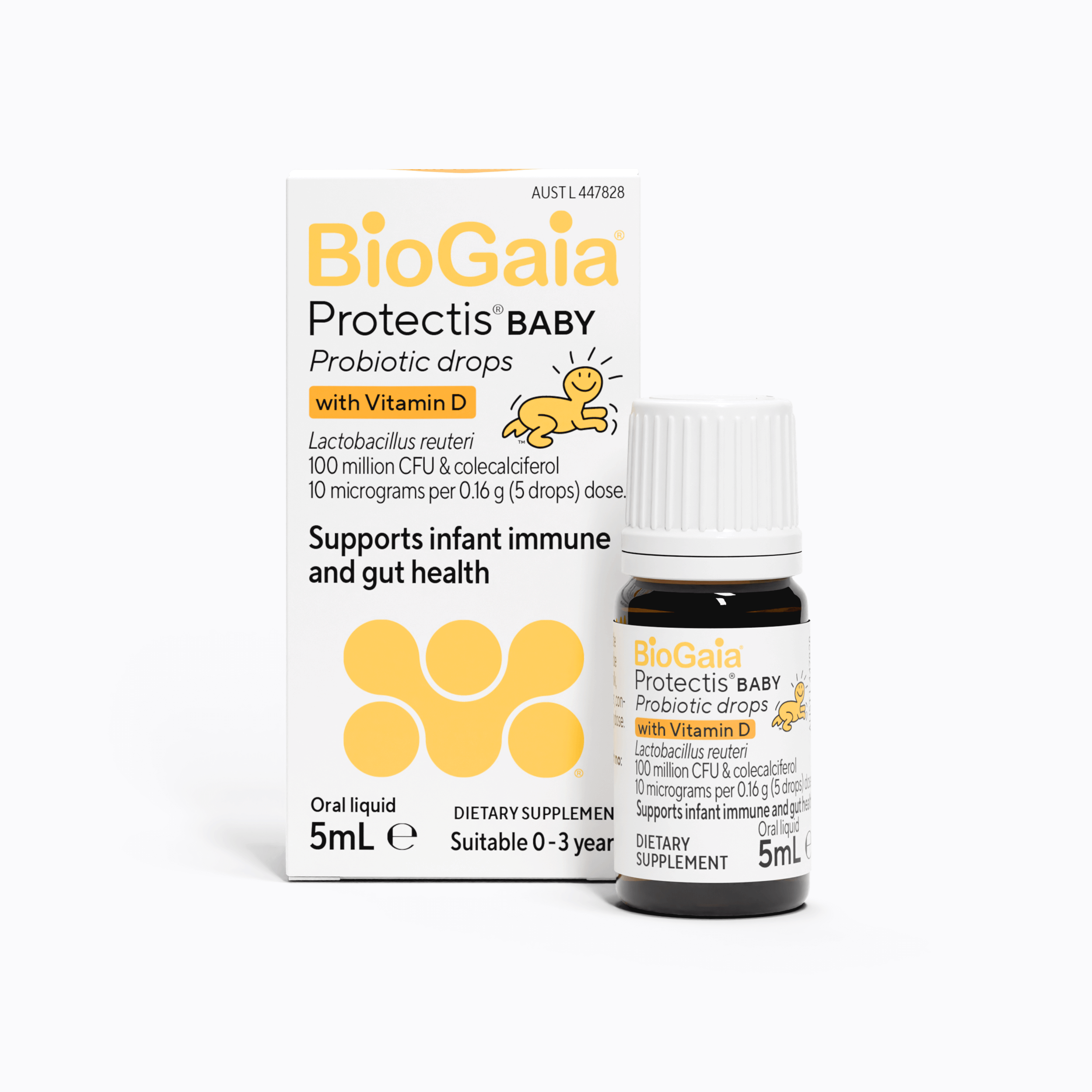 BioGaia Protectis Baby Drops with Vitamin D Baby Probiotics BioGaia Australia